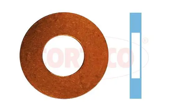CORTECO 49430669 Прокладка, корпус форсунки