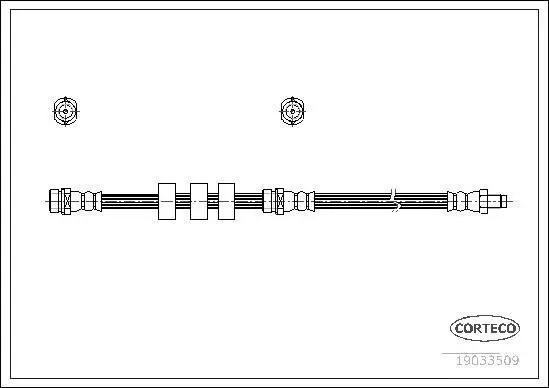 Corteco 19033509 Шланг тормозной MAZDA: TRIBUTE