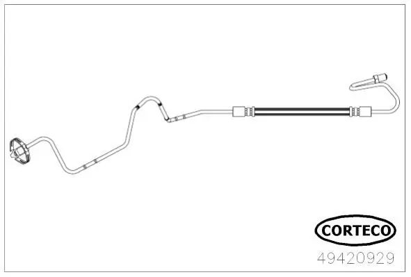 Corteco 49420929 Тормозной шланг