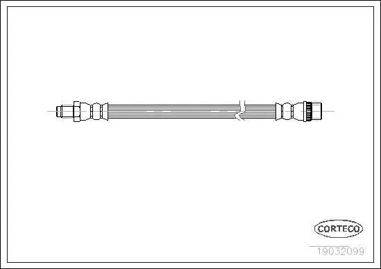 19032099 Шланг тормозной RENAULT: