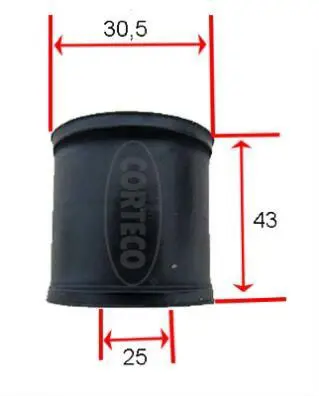 CORTECO 49405655 Опора, стабилизатор