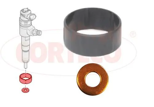 CORTECO 49445012 Комплект уплотнительных колец,