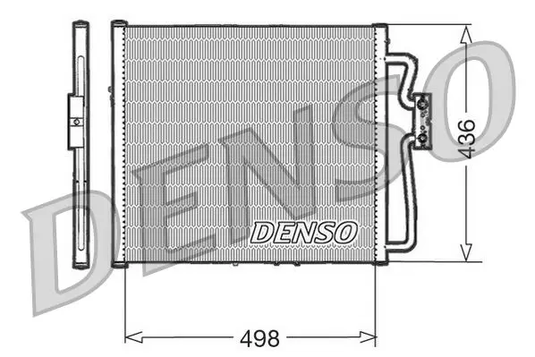 DENSO DCF541P Фильтр салона DCF541P