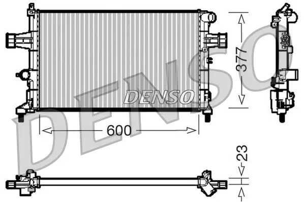 Denso DRM33060 Теплообменник