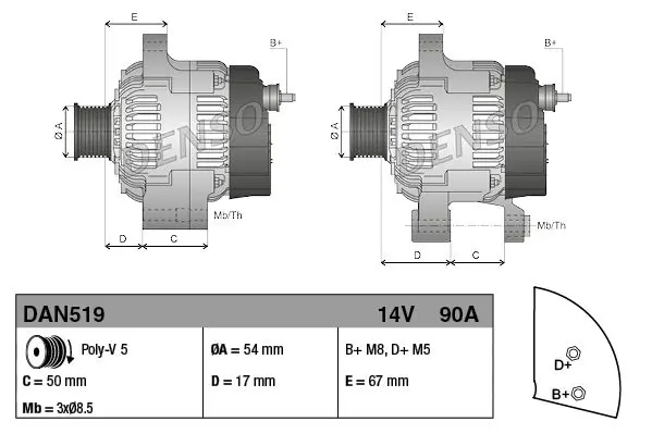 DENSO DCF486P ФИЛЬТР САЛОНА DCF486P