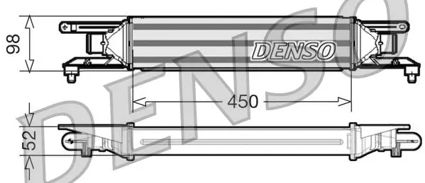 DENSO DIT01001 Теплообменник