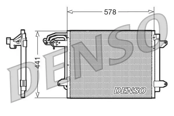 DCN32030 Радиатор кондиционера