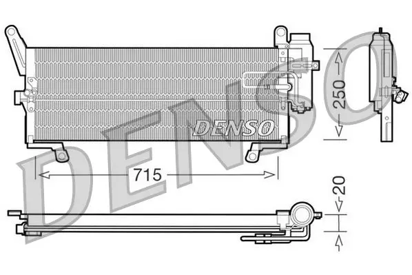 DENSO DCN12005 Конденсатор