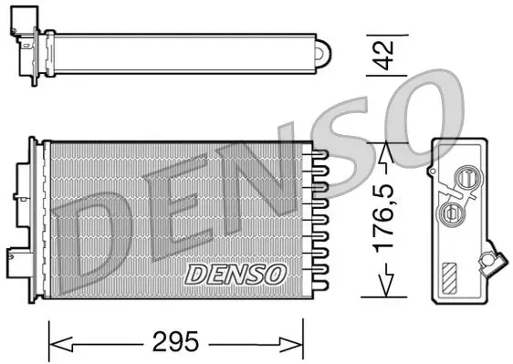 DSN1371 Стартер Fortuner 2.8 D Hilux