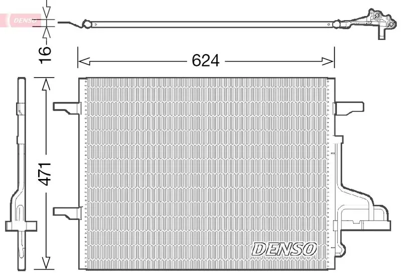 DENSO DCN10027 Конденсатор