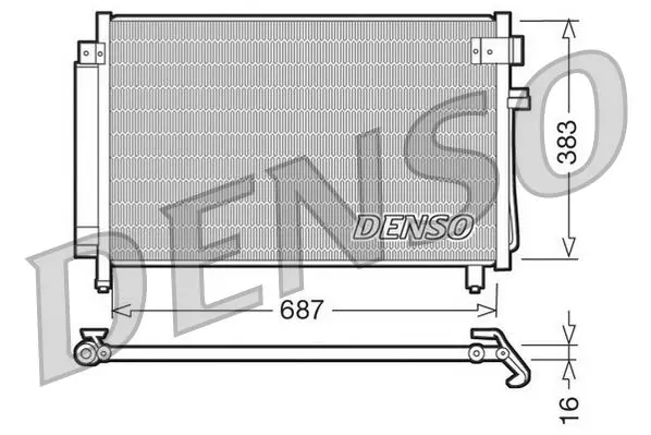 DENSO DCN23009 Конденсатор