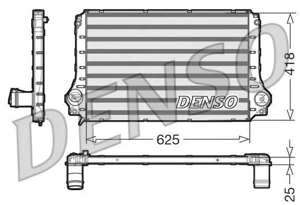 DENSO DIT50003 Теплообменник