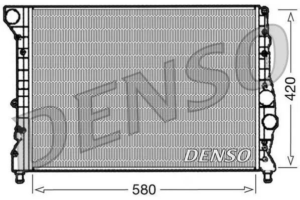 DENSO DRM01001 Радиатор