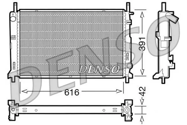 DENSO DRM09099 Теплообменник
