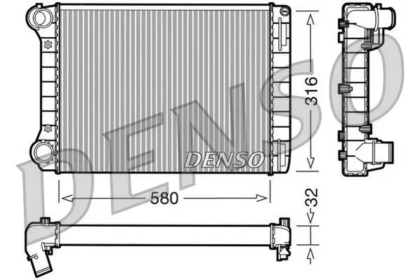 DRM09101 Радиатор