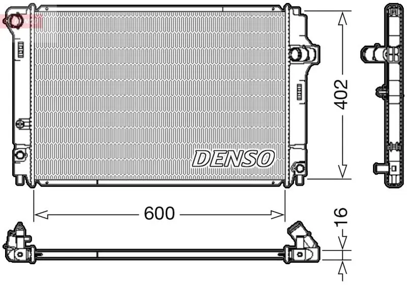 DENSO DRM47030 Теплообменник