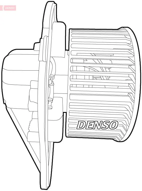 DEA02001 Вентилятор печки AUDI 80/A4