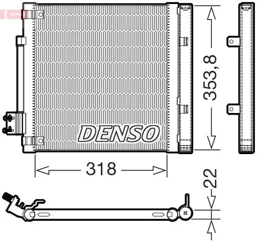 DCN50034 Конденсатор, кондиционер