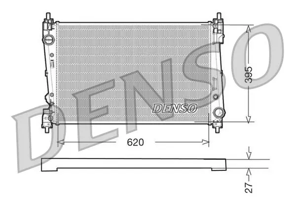 DENSO DRM09112 Теплообменник