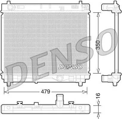 DENSO DRM50059 Теплообменник