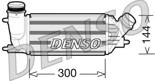DENSO DIT07001 Теплообменник