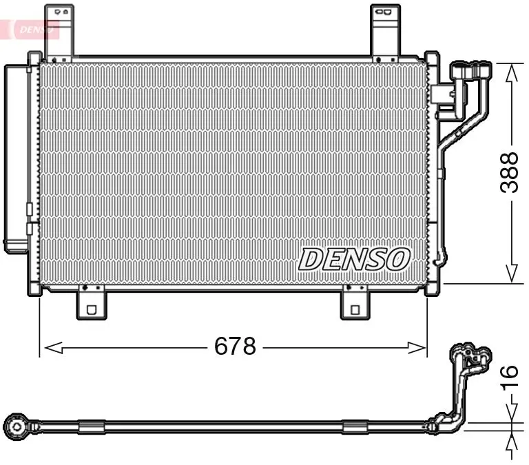 DENSO DCN44009 Конденсатор