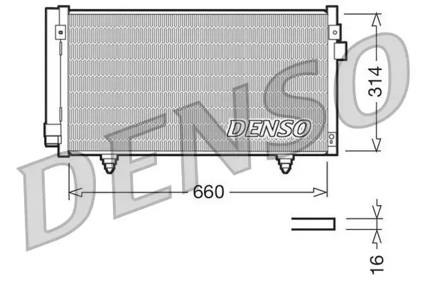 Denso DCN36003 Конденсатор
