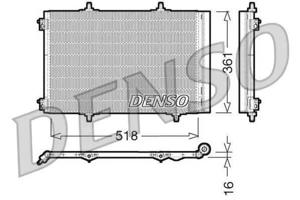 Denso DCN07013 Конденсатор