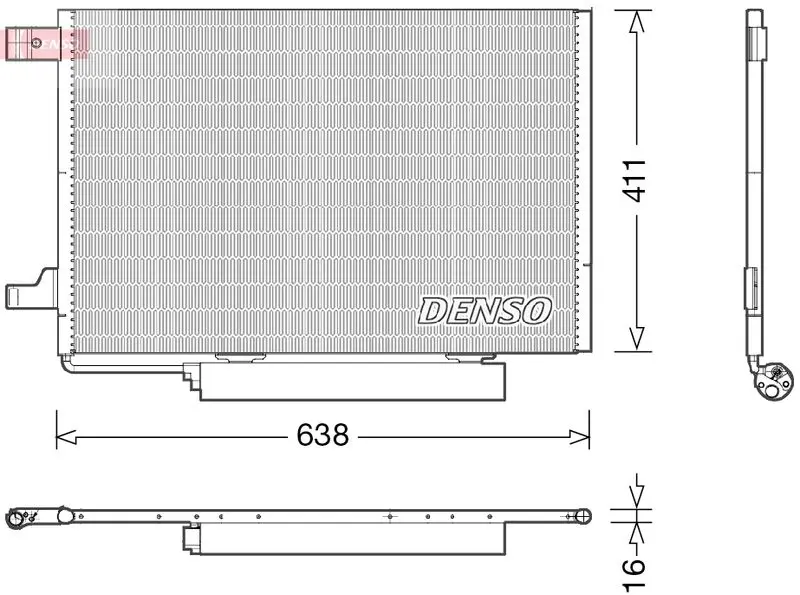 DENSO DCN17006 Конденсатор