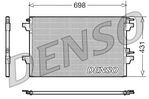 Denso DCN23021 Конденсор конд. RE Espace IV