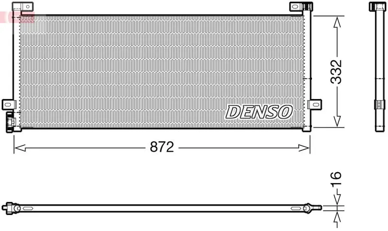 DCN99072 Конденсатор, кондиционер