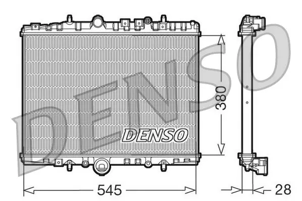 DENSO DRM07056 Теплообменник