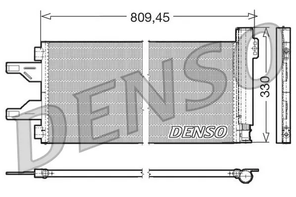 Denso DCN07050 Конденсор