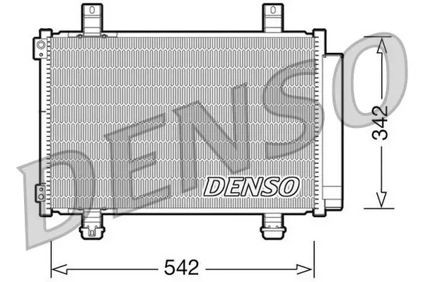 DCN47005 Радиатор кондиционера OPEL: