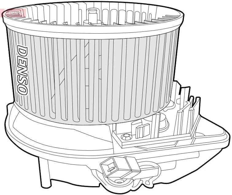 Denso DEA07015 Вентилятор