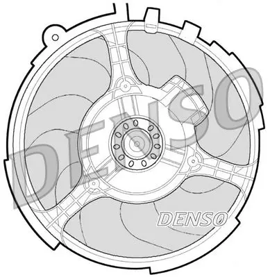 Denso DER09060 Вентилятор