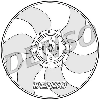 Denso DER23001 Вентилятор радиатора