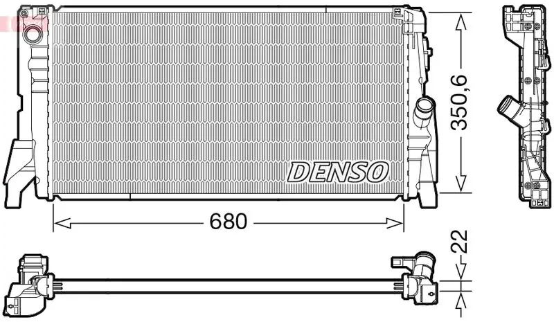 DRM05118 Радиатор