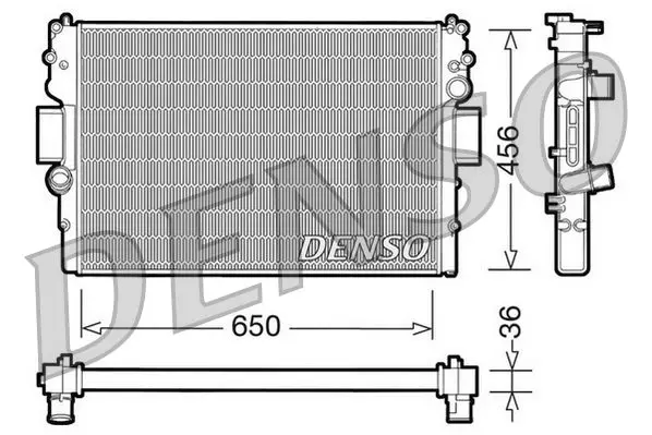 Denso DRM12007 Теплообменник