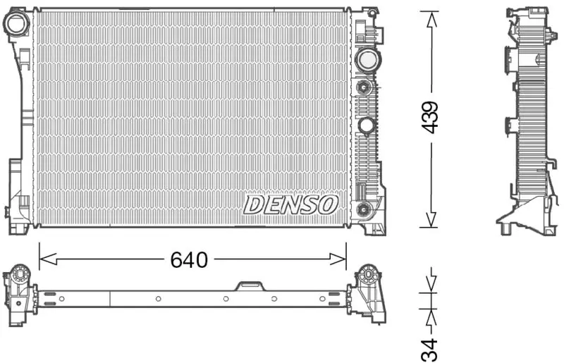 DRM17048 Радиатор