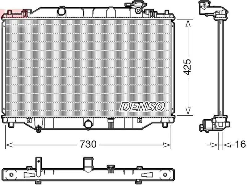 DRM44039 Радиатор (MAZDA CX 5) DRM44039