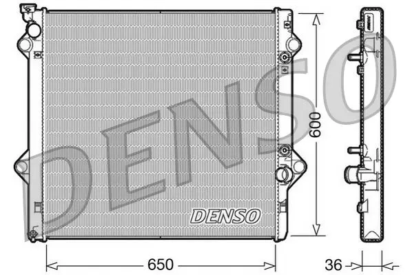 Denso DRM50049 Радиатор системы охлаждения