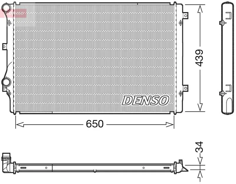 DRM32041 Радиатор