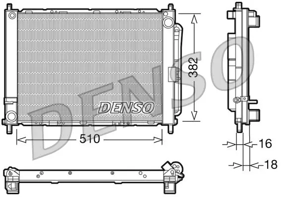 DENSO DRM23102 Теплообменник
