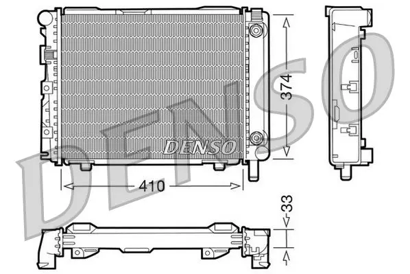 DRM17029 Радиатор
