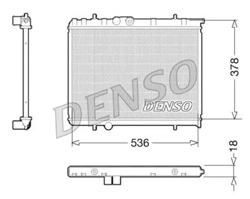 DRM21034 Радиатор