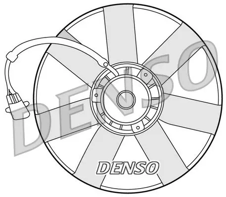 Denso DER32002 Вентилятор