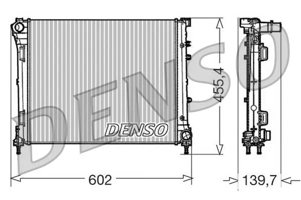 DENSO DRM09162 Теплообменник