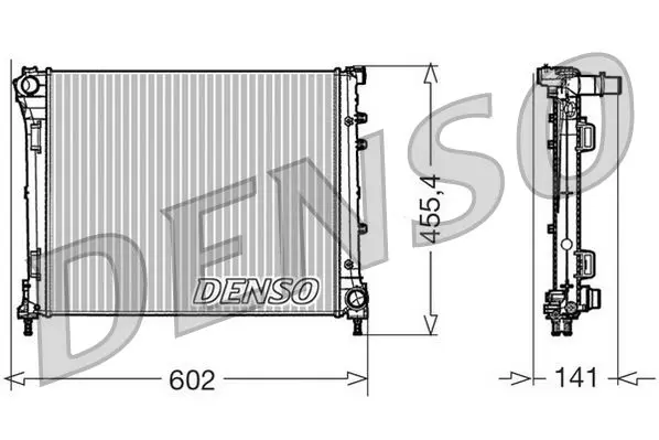DENSO DRM09160 Радиатор