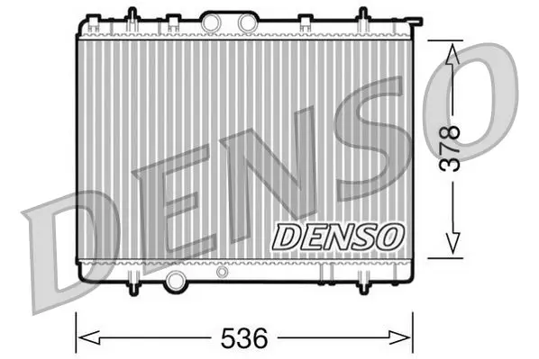 DRM21030 Радиатор охл ДВС PSA C4 XSARA